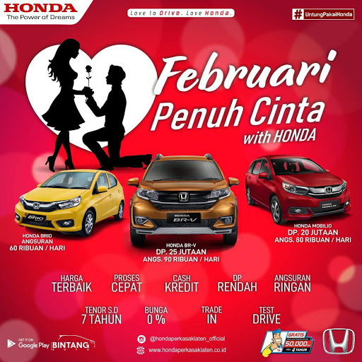 Februari Penuh Cinta Bersama Honda Di Dealer Honda Klaten